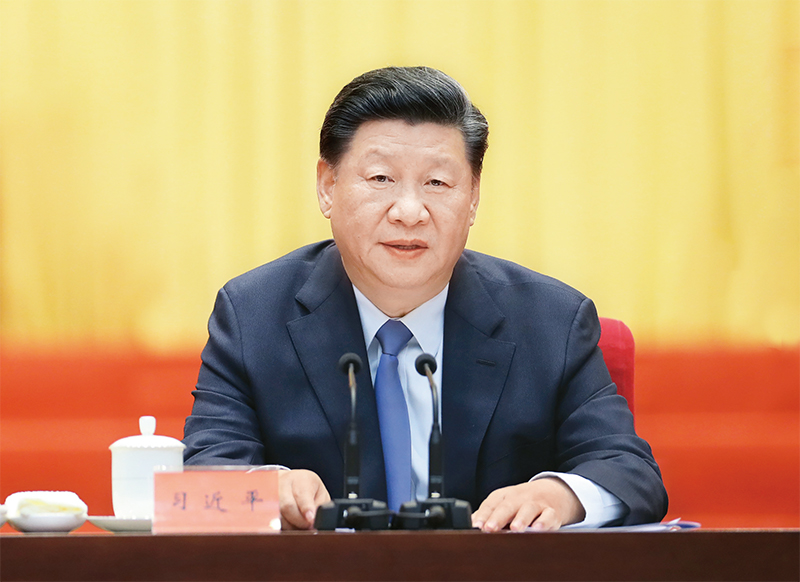 2019年9月20日,中央政協工作會議暨慶祝中國人民政治協商會議成立70周年大會在全國政協禮堂召開。中共中央總書記、國家主席、中央軍委主席習近平出席大會并發表重要講話。 新華社記者 鞠鵬/攝